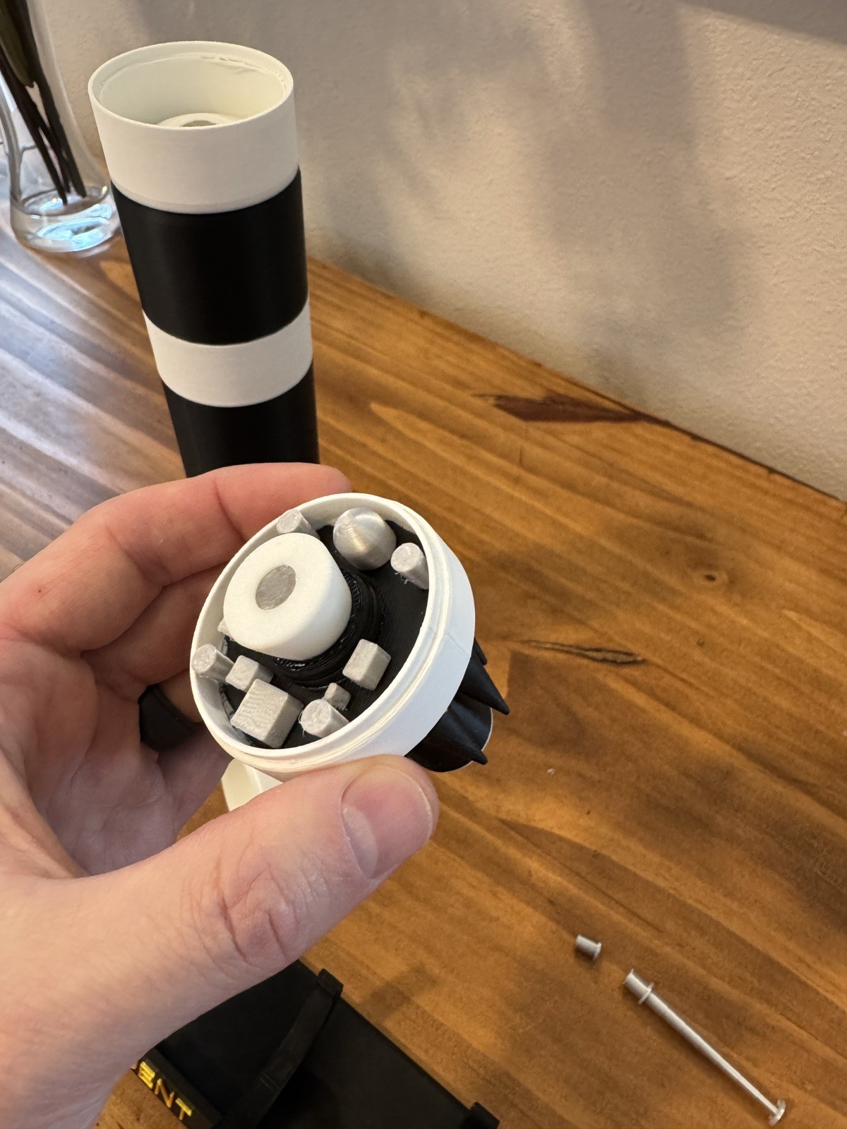 Trident II D5 SLBM Desk Model Display Piece, 3D Printed and Magnetically Coupled