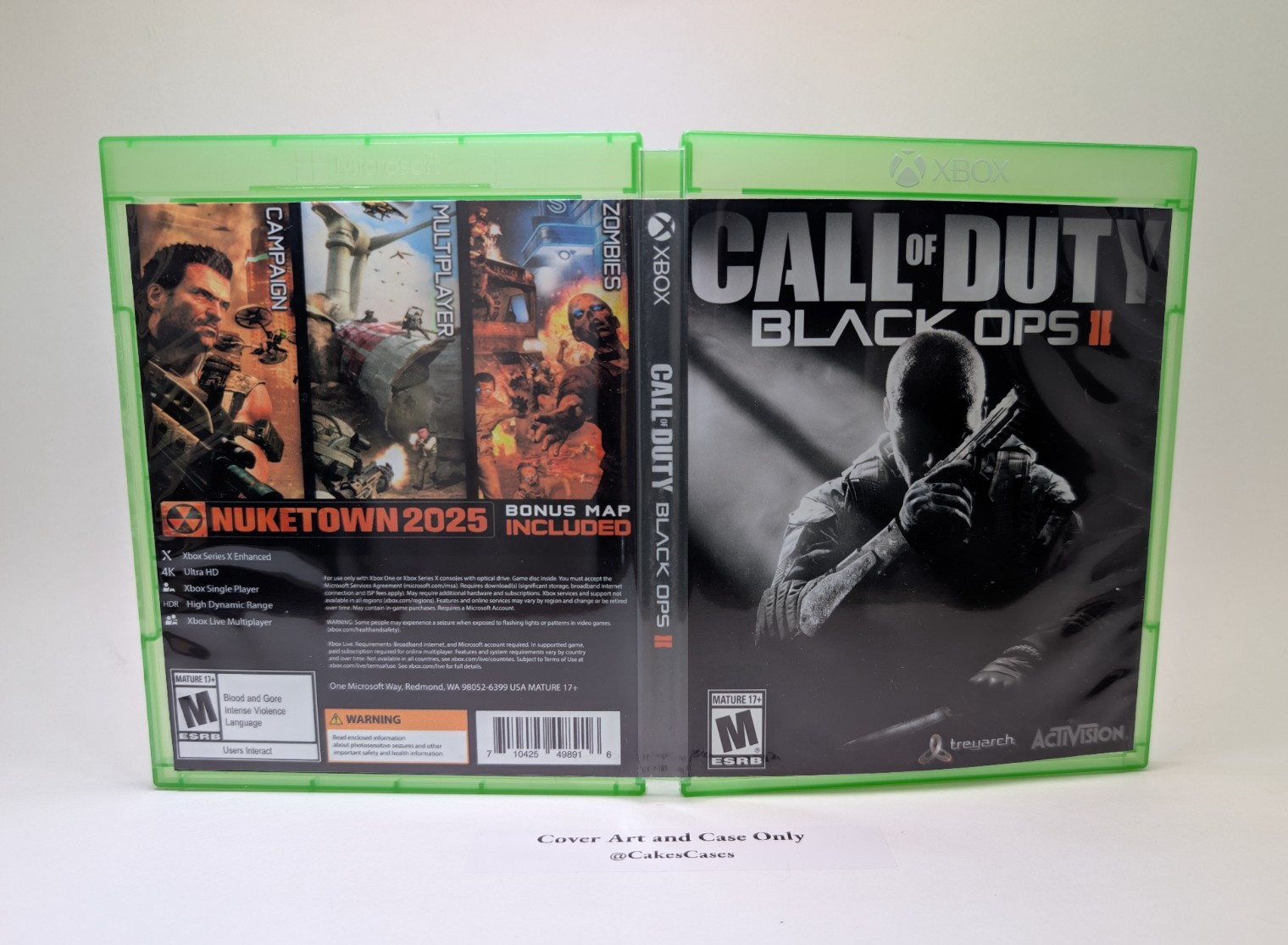 Call of Duty Black Ops 2 - Xbox Series X / Xbox One Empty Case (No Game)