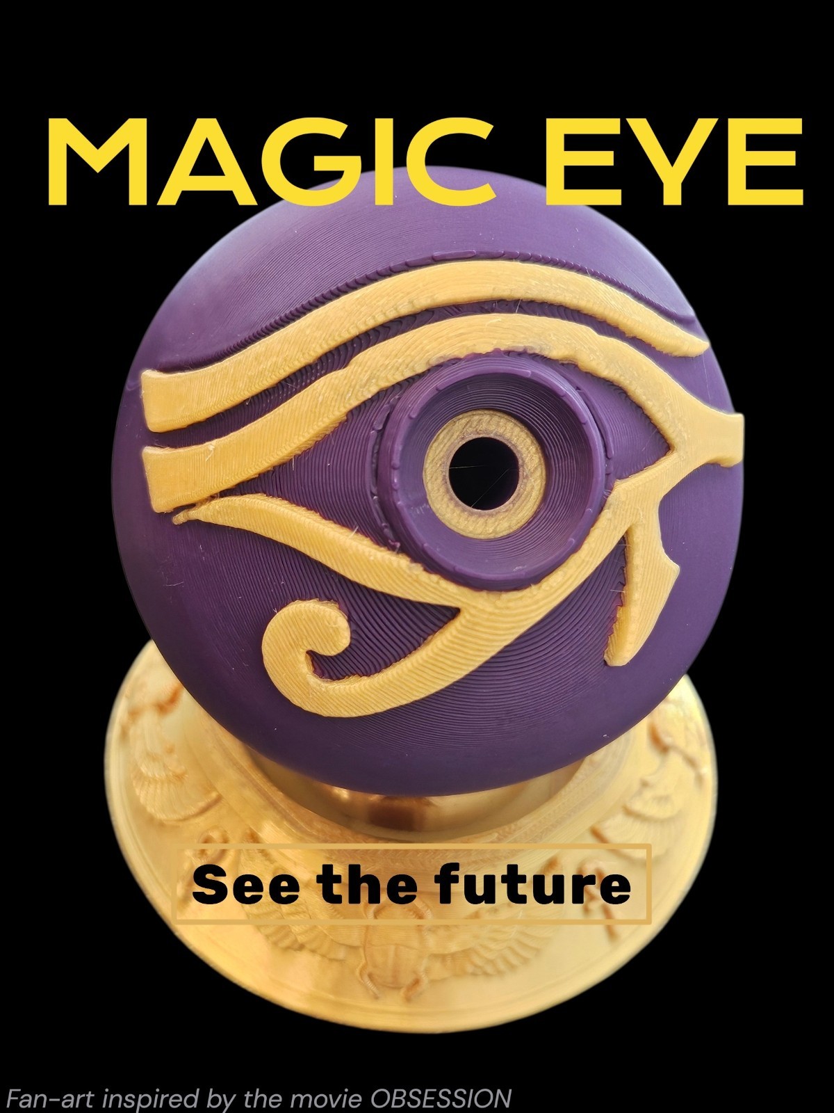 🧿 Magic Eye – Obsession Movie Prop Fan Art (2026) - SEE THE FUTURE