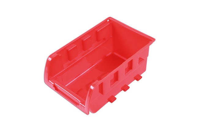 CONNECT 36991 Red Storage Bins Workshop Organizer 160mm x 103mm x 72mm 20 Pieces