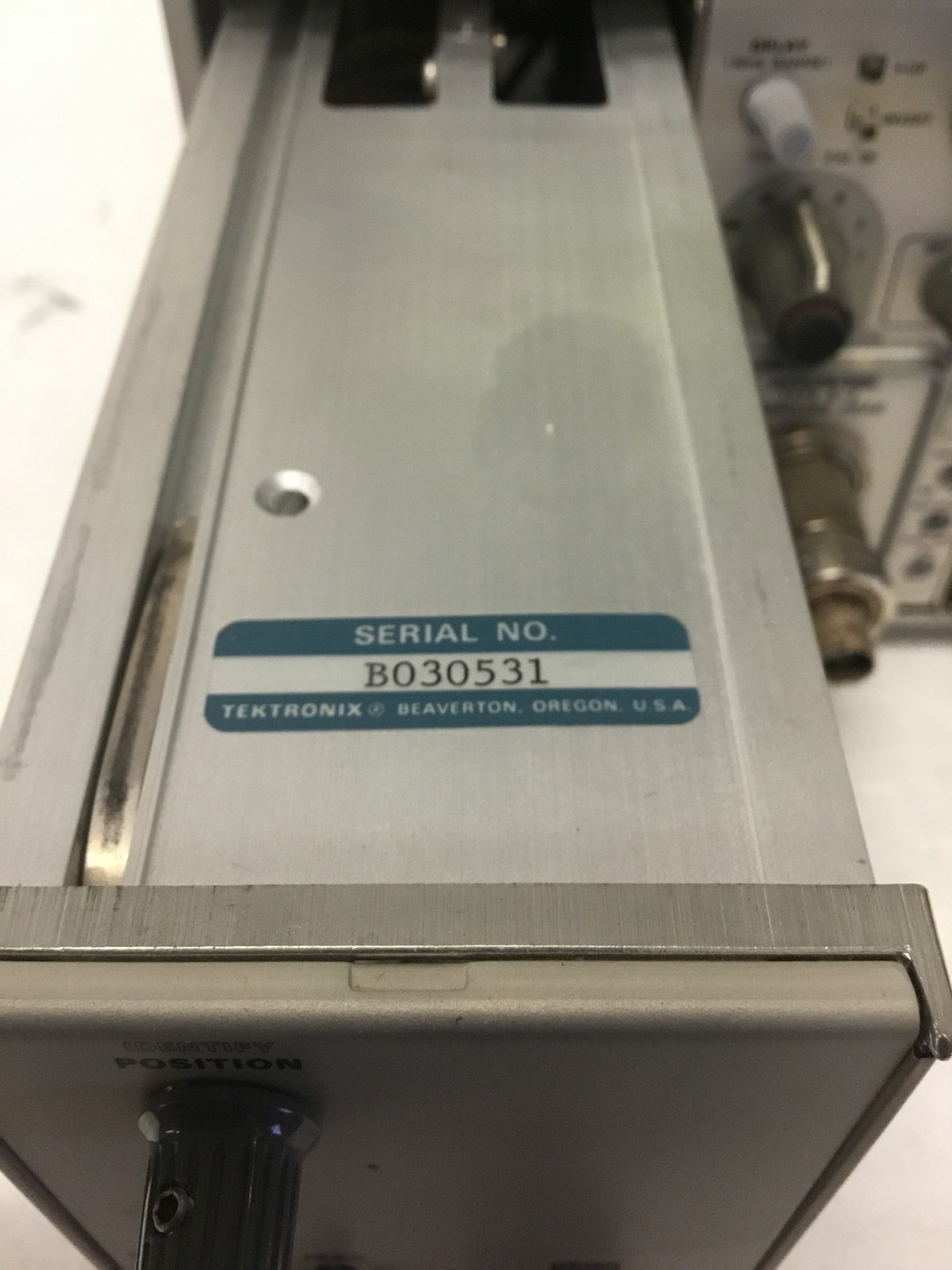 Tektronix 7623 Oscilloscope 5" Screen w/Amplifier, Sampling Unit & Delaying Base
