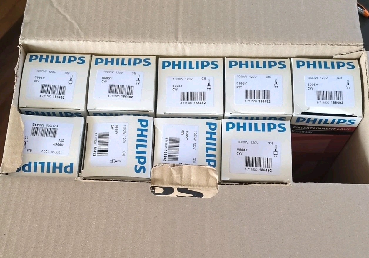 Phillips Broadway Halogen lamp designed for stage and studio lighting