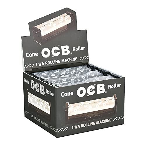 OCB Classic Cone Rolling Machines - 1 1/4 Size Rollers (FULL DISPLAY OF 6)