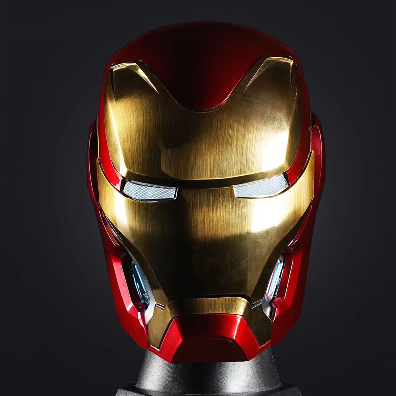 Iron Man MK50 Helmet Electric 1:1 Wearable Voice Control Deformation Prop Helmet