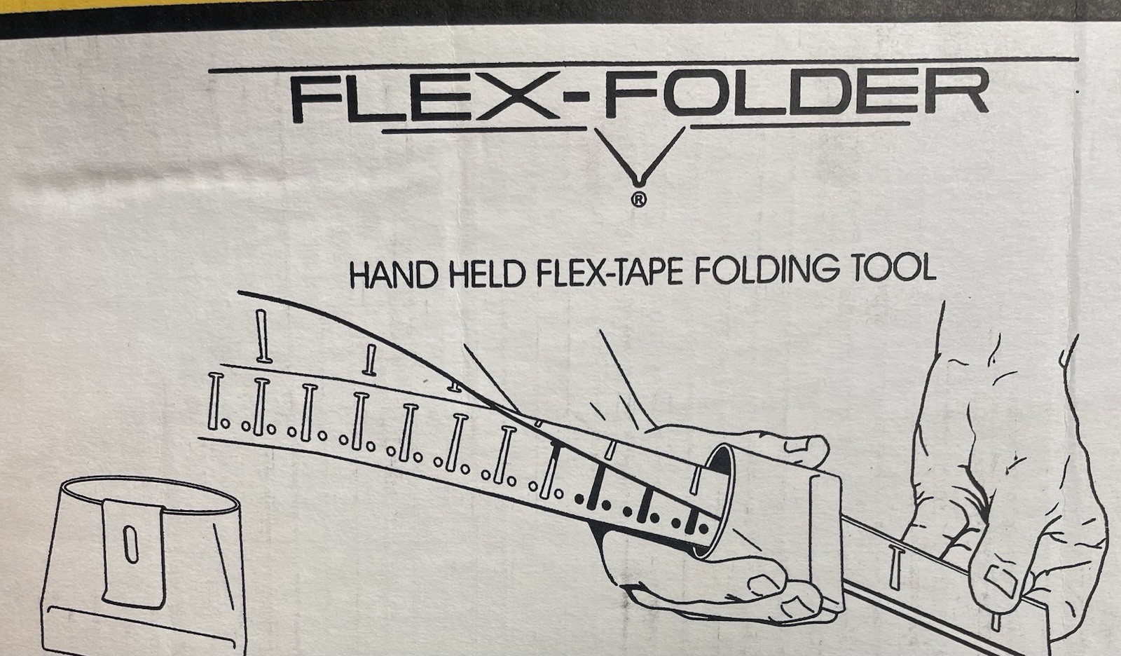 Contractors Bulk Lot (11) Flex-Folder Drywall Tape Folding Tools - NOS Box