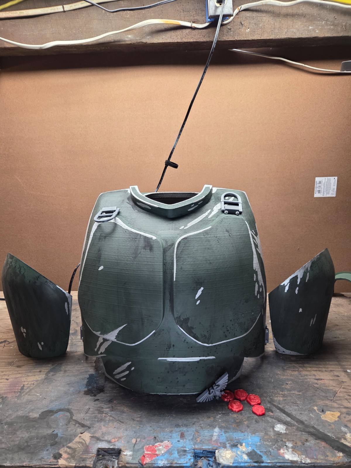 Imperial Guard Cosplay Chest (Raw 3d Print)