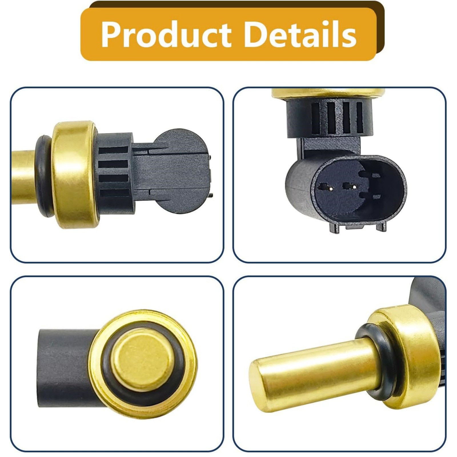 213-4688 Durable Coolant Temperature Sensor Replacement For Chevy Volt 1.4L