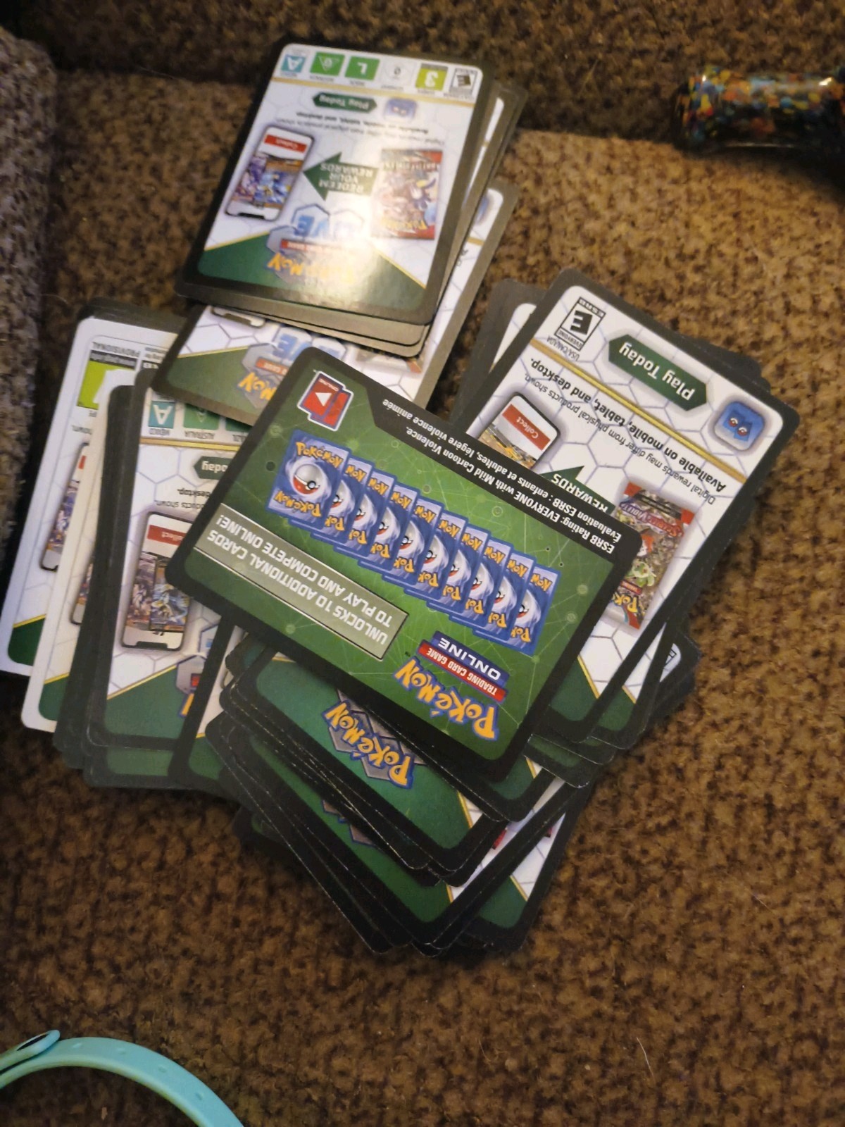 Pokemon TCG Online Unused Code Cards Sent By Message