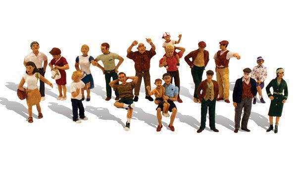 Woodland Scenics A1958 HO Train Figures 16 People