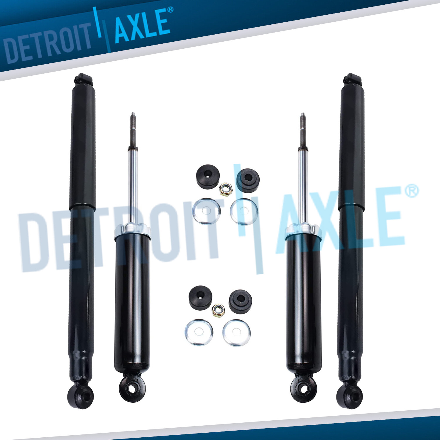 Front Rear Shocks Absorbers Assembly for Ford Bronco F-150 F-250 F-350 Ranger