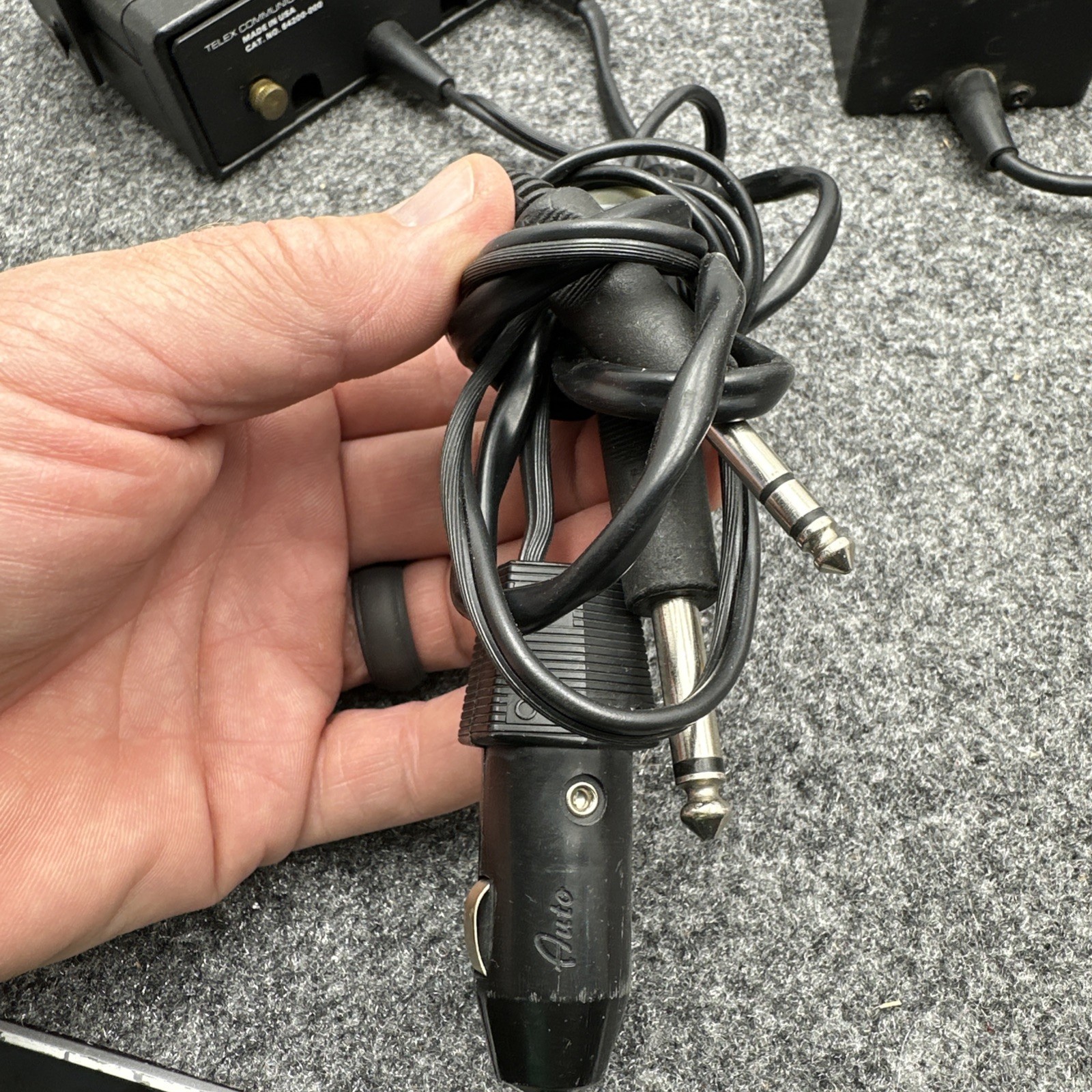 TELEX TC-200 AVIATION PILOT CO-PILOT INTERCOM UNIT With TC-400