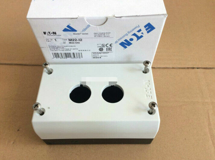 Eaton Moeller M22-I2 M22I2 Push Button,2 Gang -New Free Ship #ETN