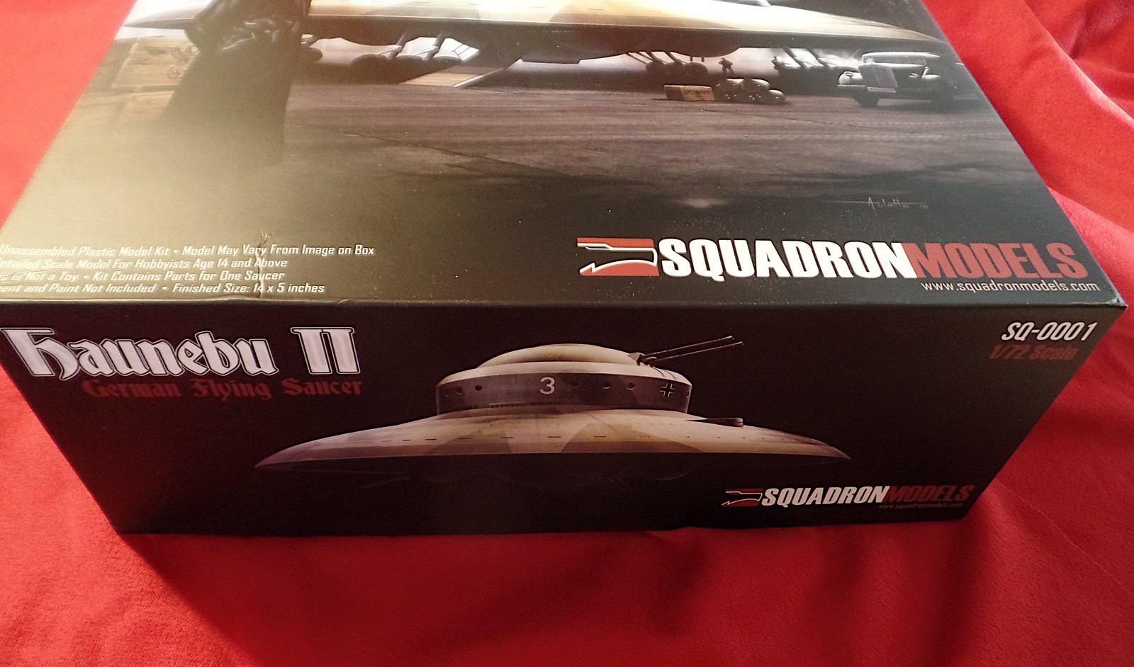 Squadron Models 1/72 Haunebu II SQM0001 German Flying Saucer Orig. Edition