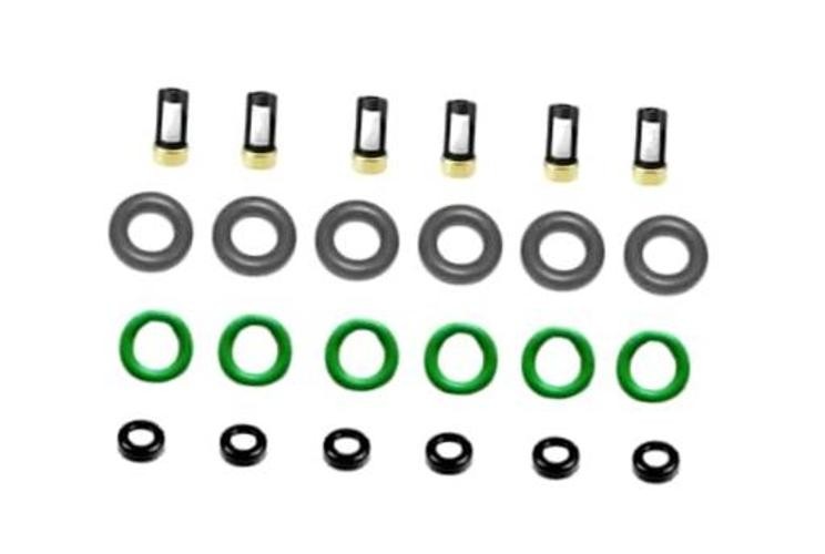 Fuel Injector Repair Seal O-rings Filters Caps for 2008-2017 Accord,