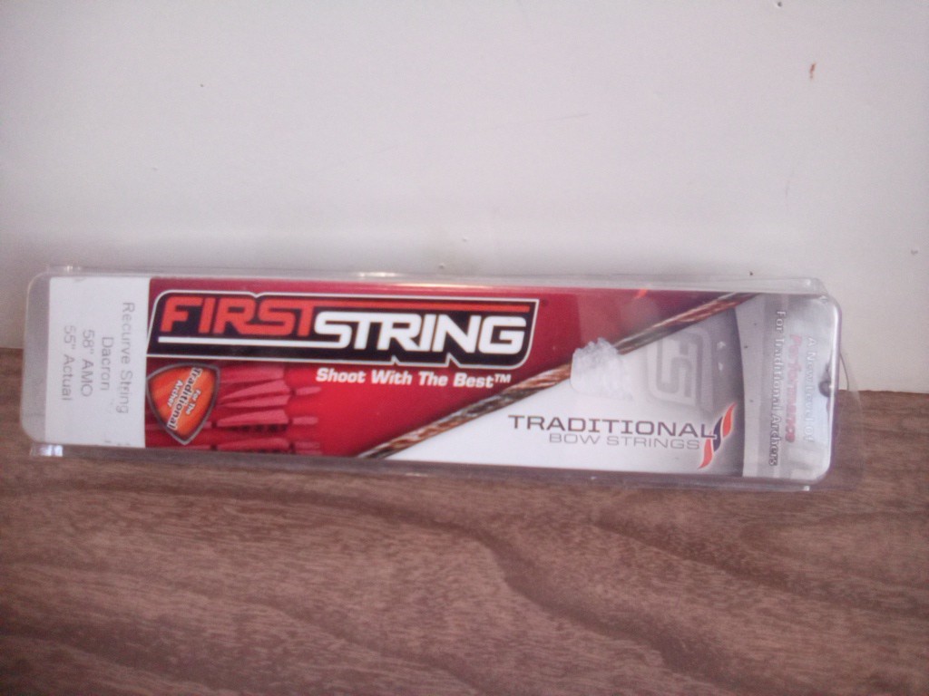 First String Recurve String Dacron 58" AMO 55" Actual Bow String