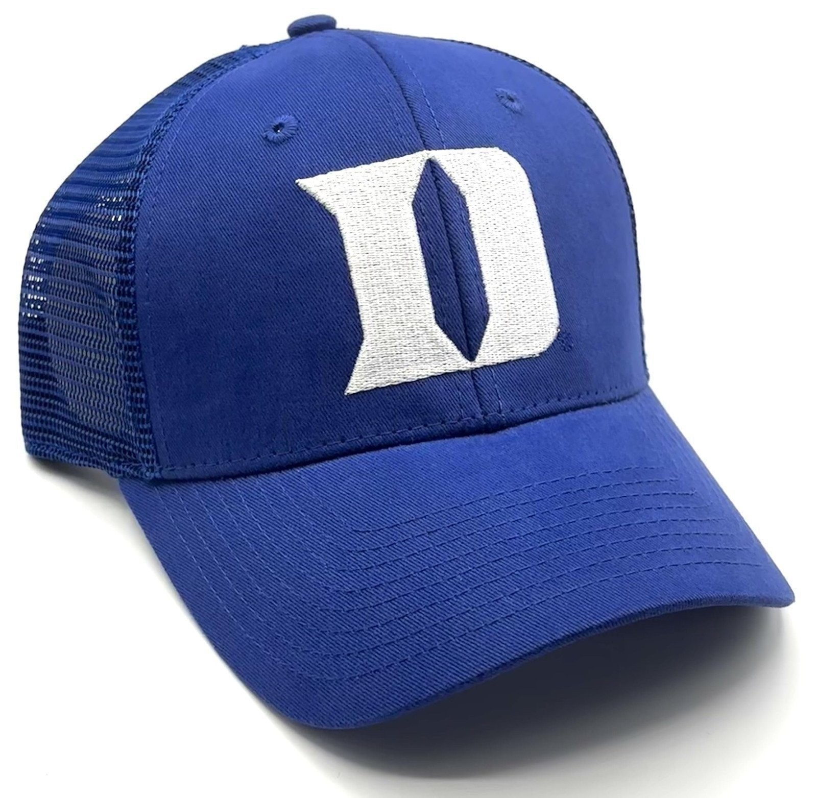 DUKE BLUE DEVILS HAT MVP MESH TRUCKER NCAA COLLEGE FOOTBALL TEAM NEW CAP