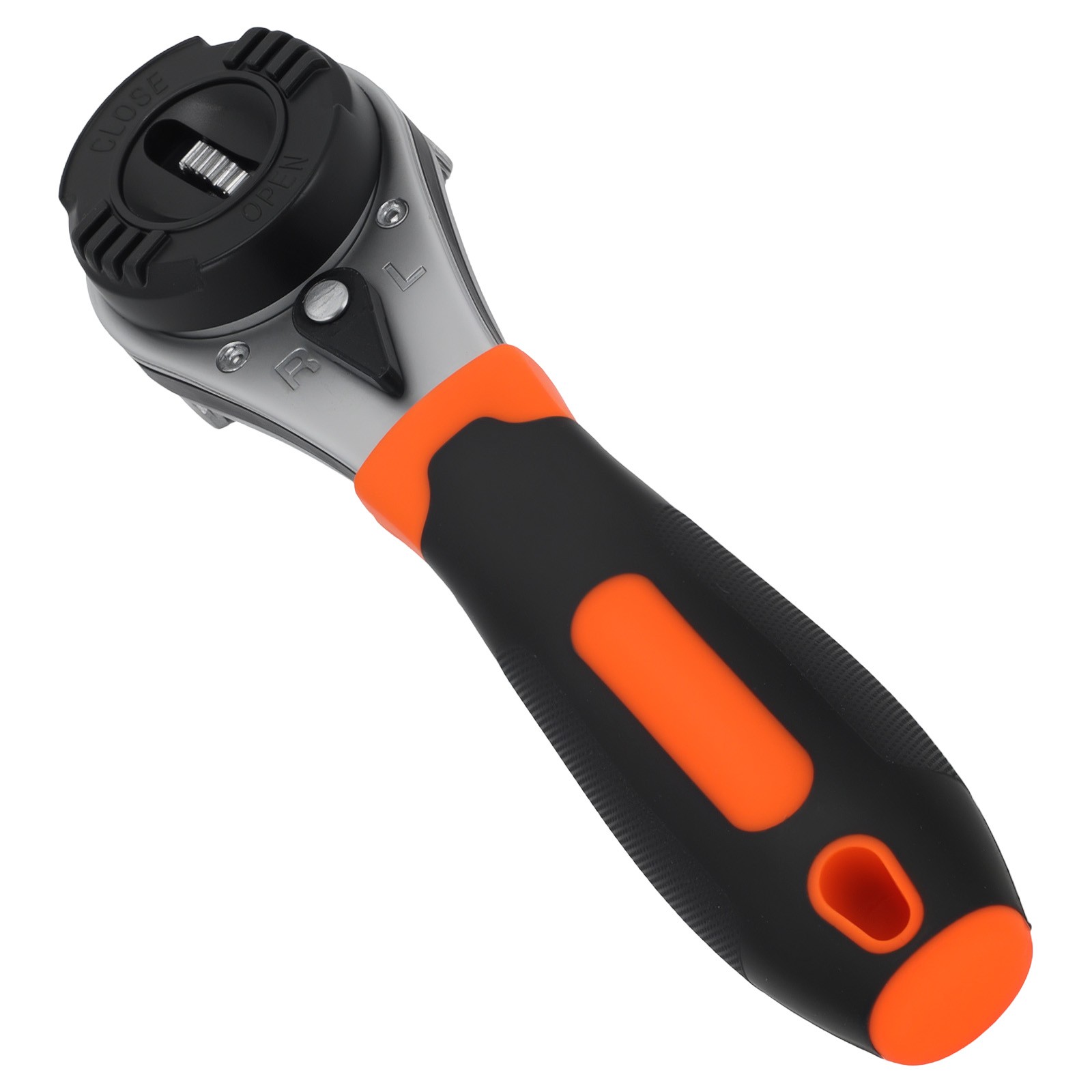 Adjustable Ratchet Wrench 6-22mm Quick Release 45# Steel Heavy Duty Tool