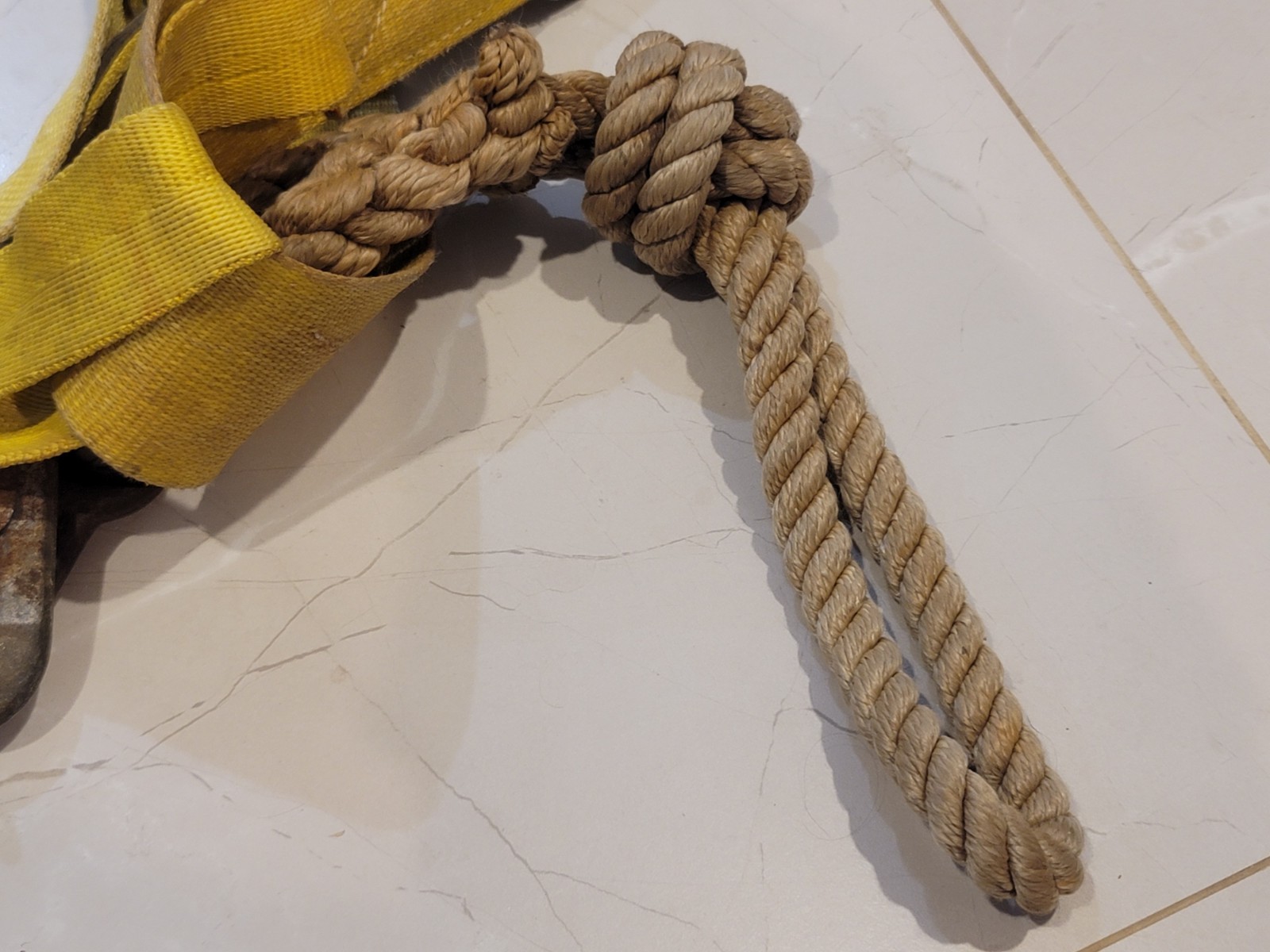 Miller Lineman Arborist Tree Saddle Belt Yellow Model 8067 MEDIUM