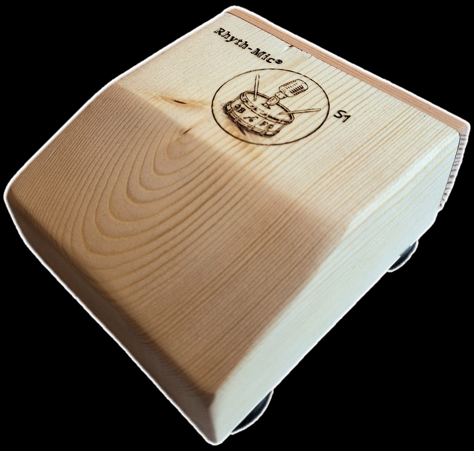 S1 professional Stompbox Snap Snare Percussion Foot-drum, Rhyth-Mic, Cajon Solid