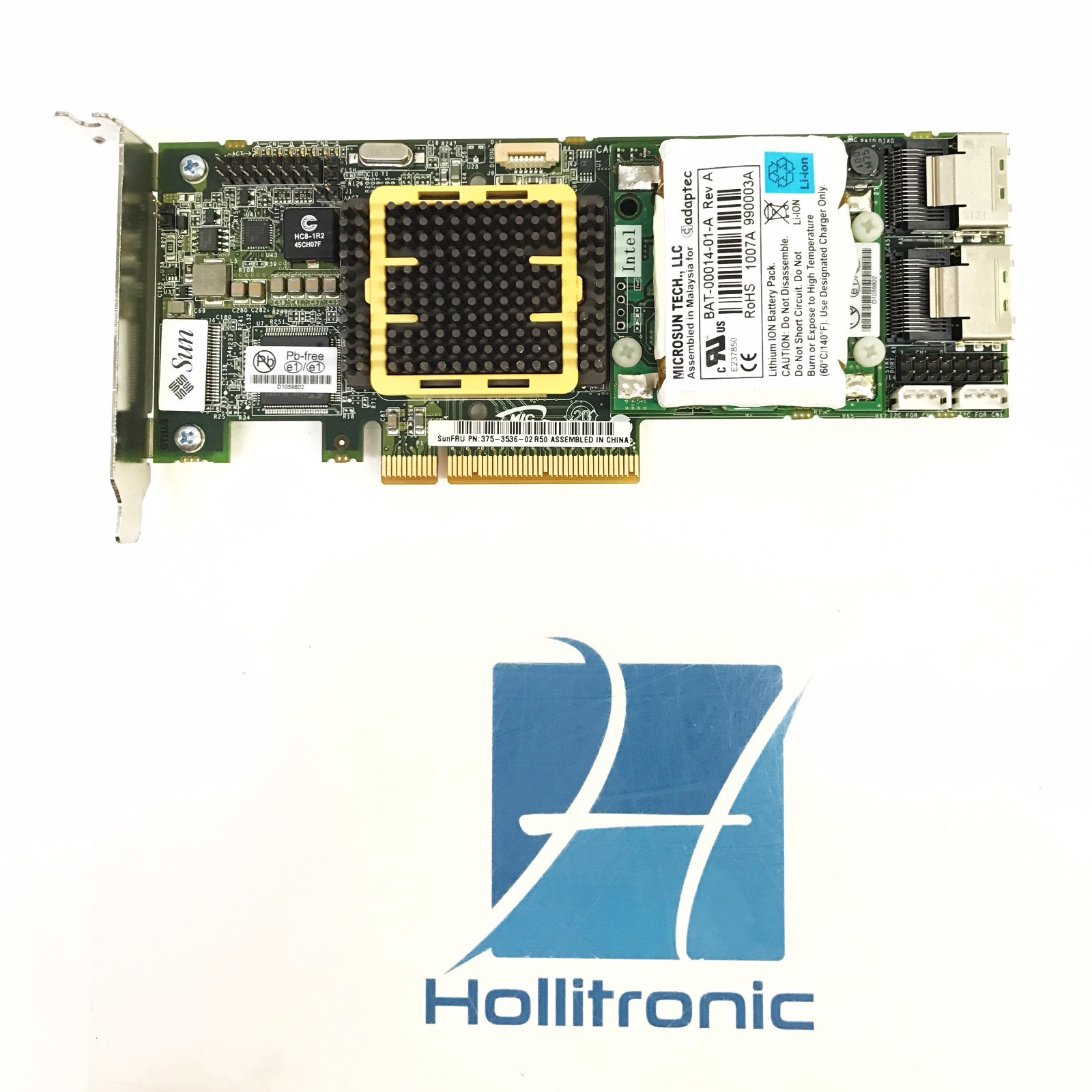 Sun 375-3536 8 Port PCI-E SAS Server Raid Controller Card