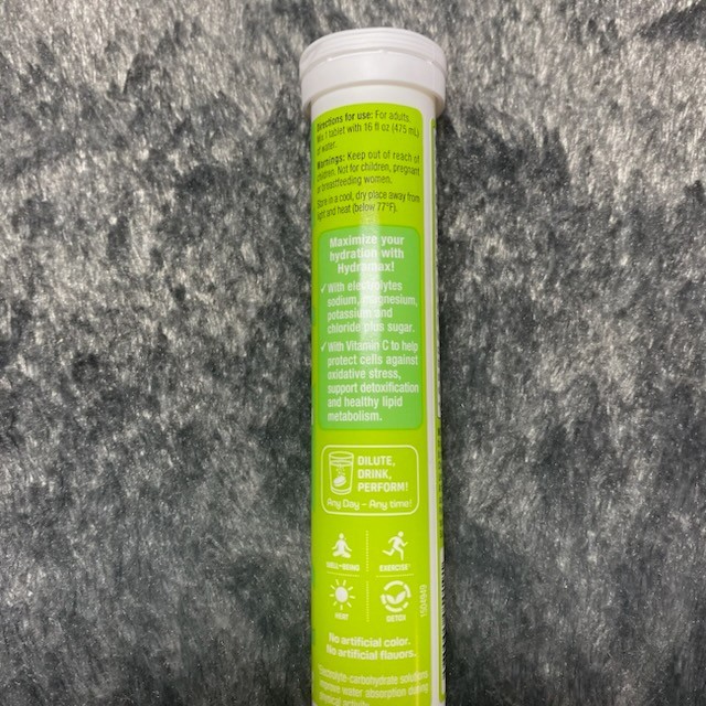 UPSA HydraMax Hydration – Lemon Electrolytes – Effervescent Tablets – 16 ct