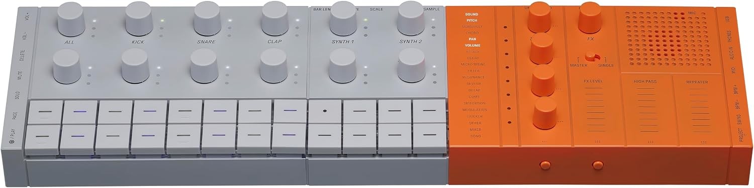 Yamaha SEQTRAK Orange Music Ideastation Sequencer