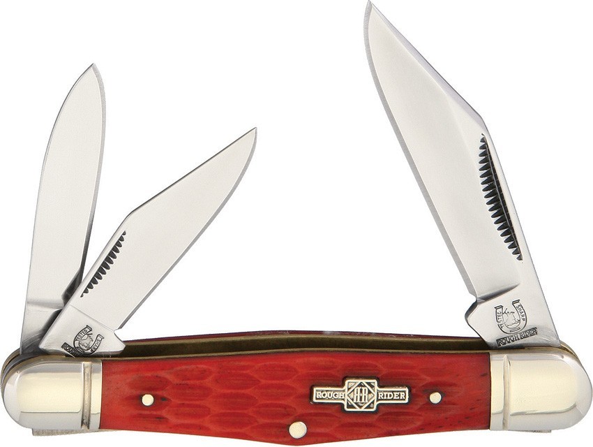 Rough Rider Whittler Red Bone RR282 Stainless Folding Knife