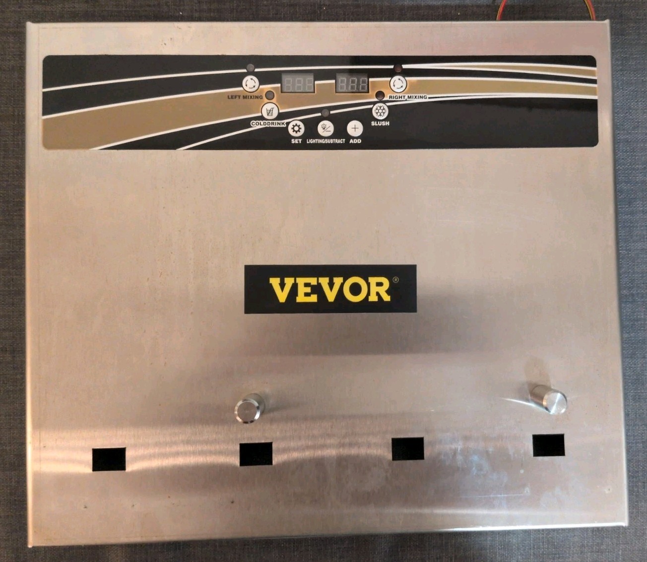 VEVOR Slush Machine X-300 Front Panel Cover with Display Control Board PCB