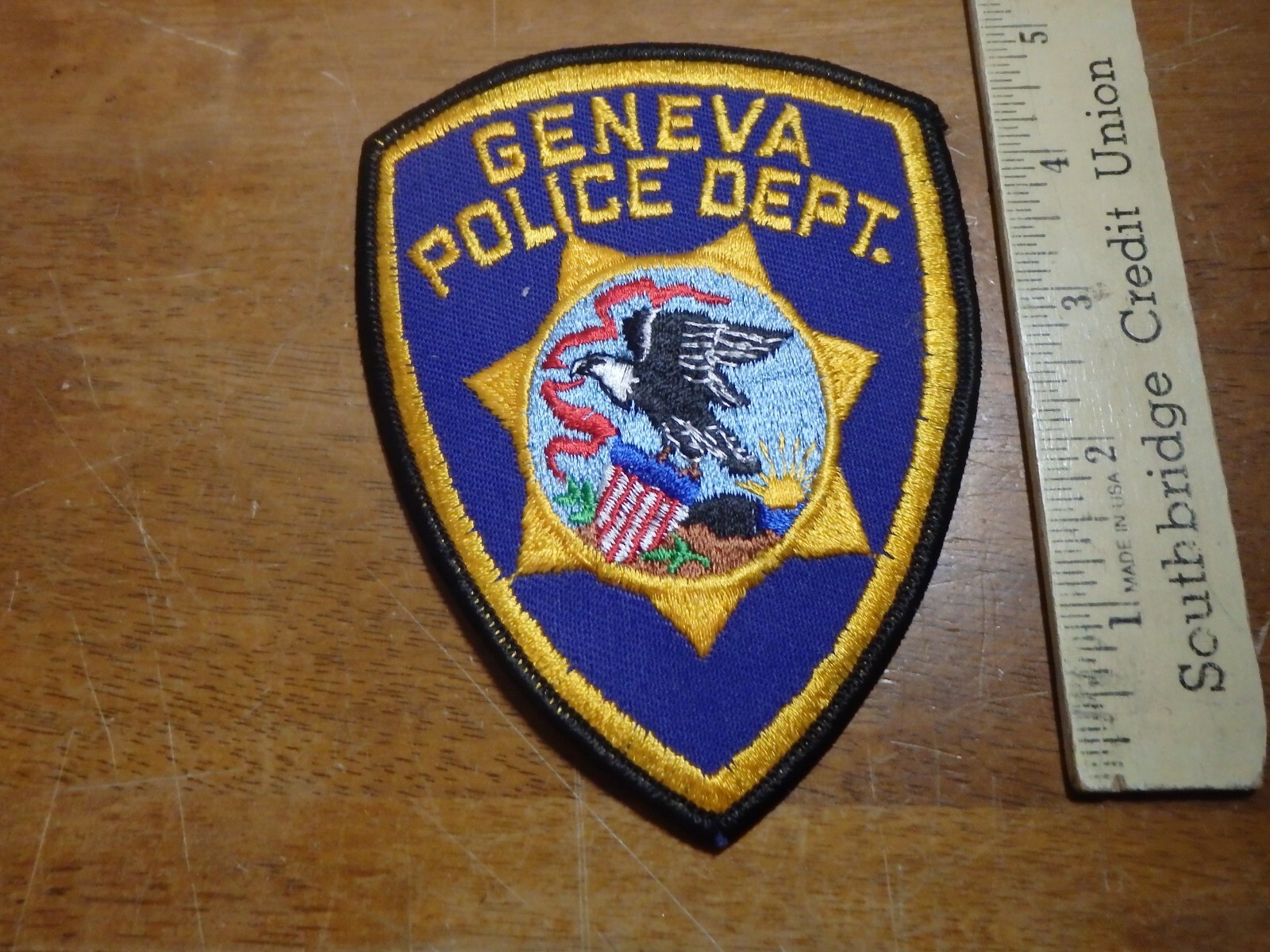 GENEVA   ILLINOIS   OBSOLETE   VEST PATCH BX 25#10