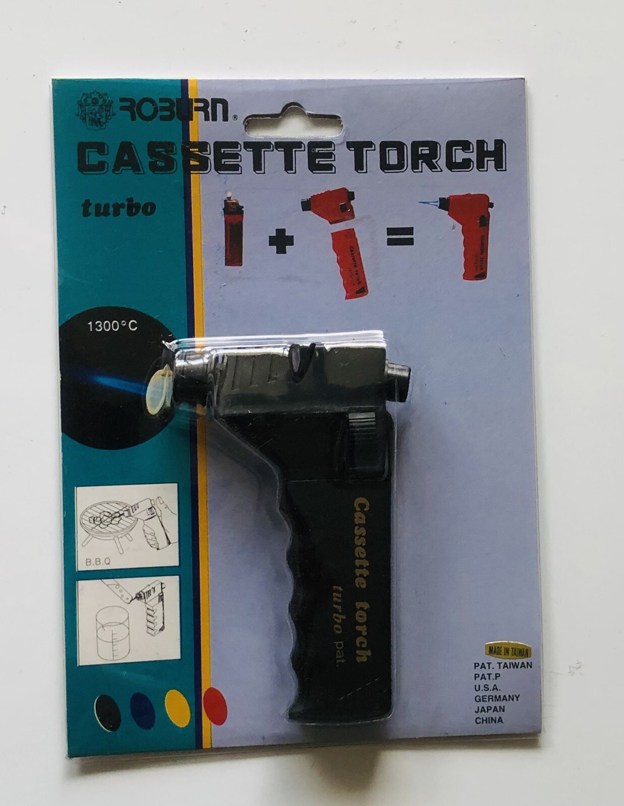 ONE Cassette Torch Turbo / (1300°C) BBQ Grilling Tool