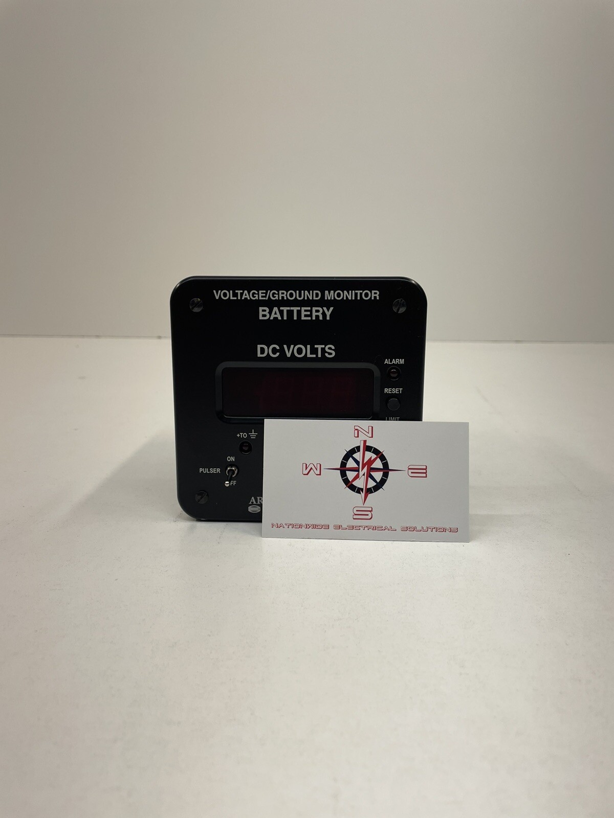 Arga Controls 25-469 Battery Voltage/Ground Meter/Alarm Relay