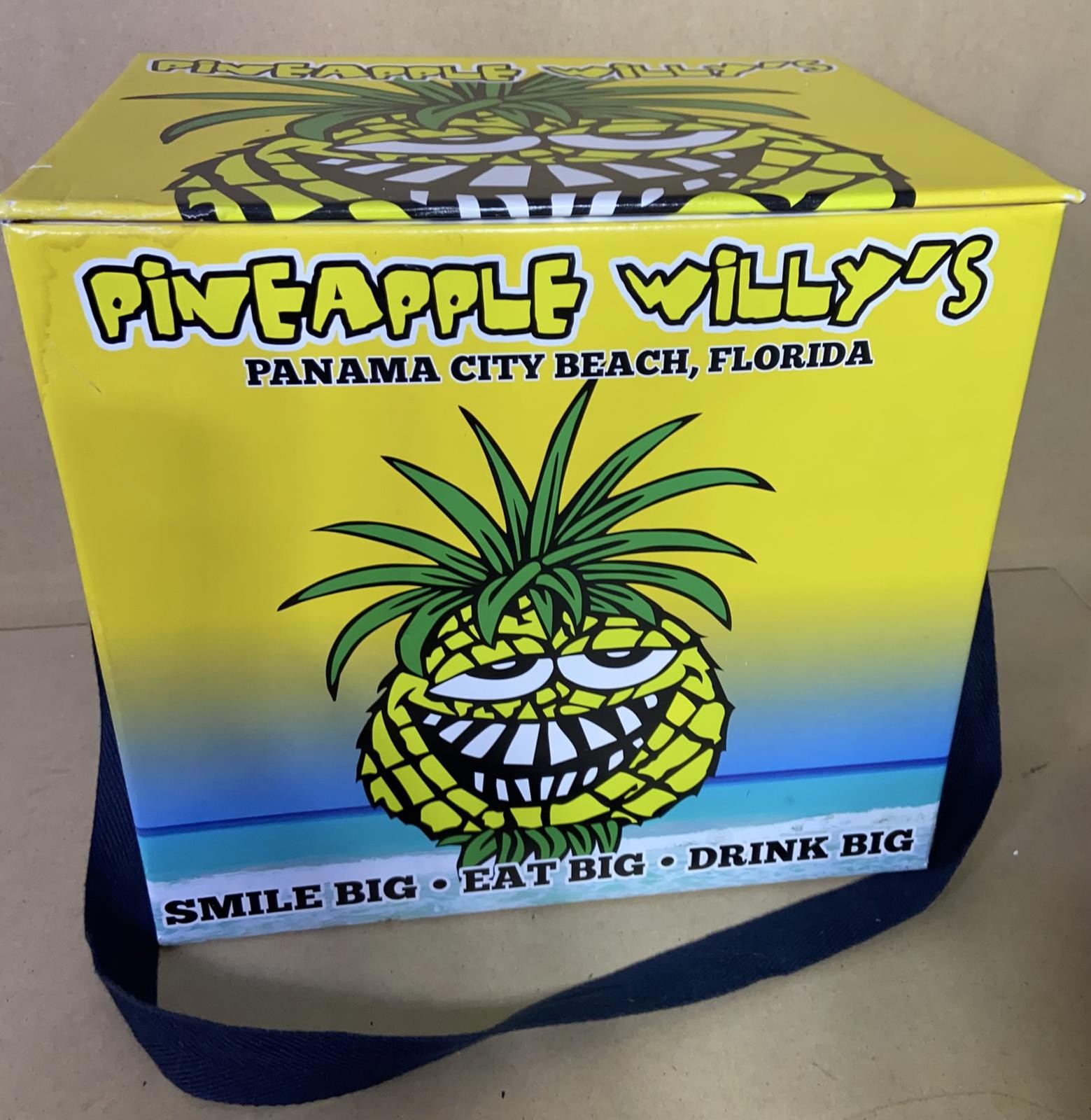 Pineapple Willy's Beach Recycooler Cooler - Panama City Beach PCB GreenSouvenir
