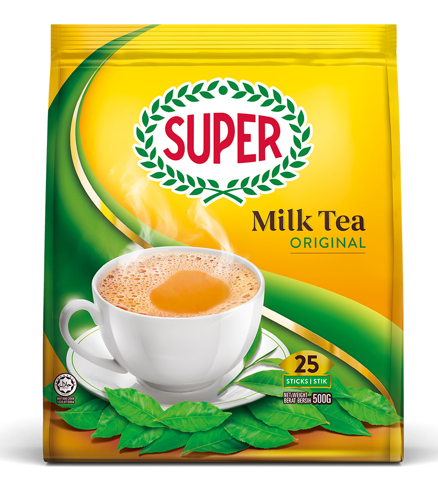 Super Milk Tea Instant 3in1 Original Smooth & Creamy Tea 25 sticks