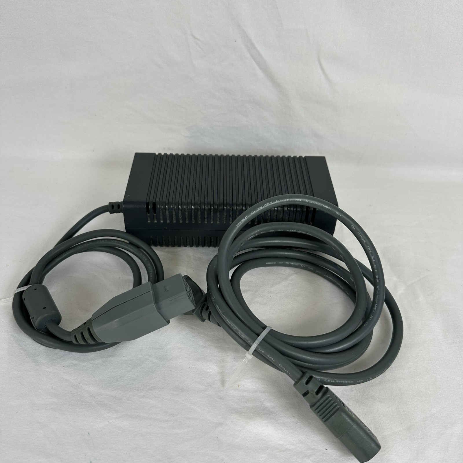 Microsoft Xbox 360 AC Adapter Power Supply Brick Black OEM W/ Power Cord