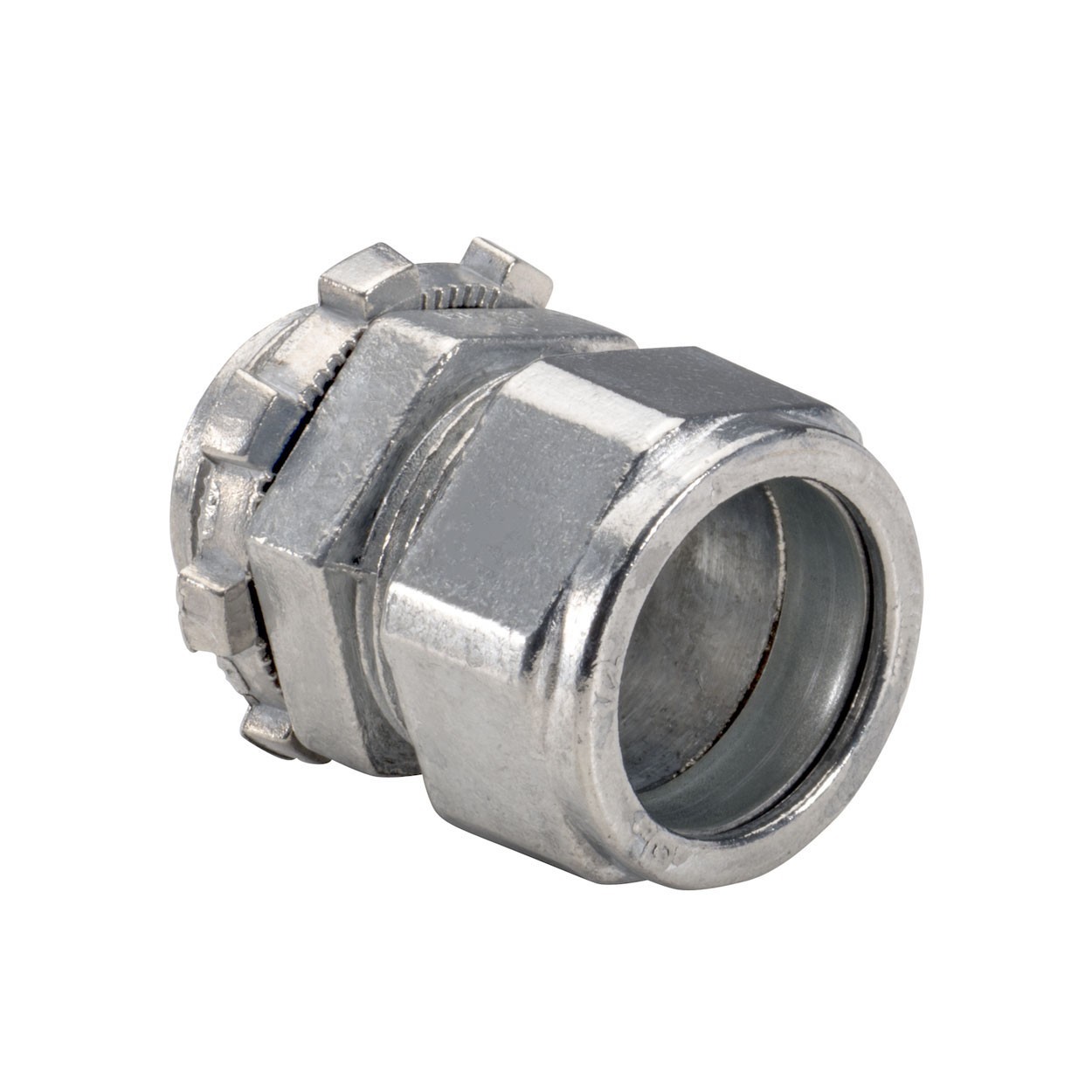 Southwire 657 2-1/2" Zinc Die Cast Compression Type EMT Connector (Pack of 12)