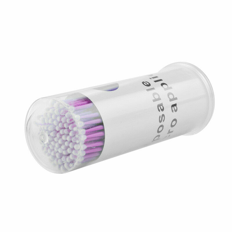 100 Dental Micro Brush Material Tooth Applicators Eyelashes Extension