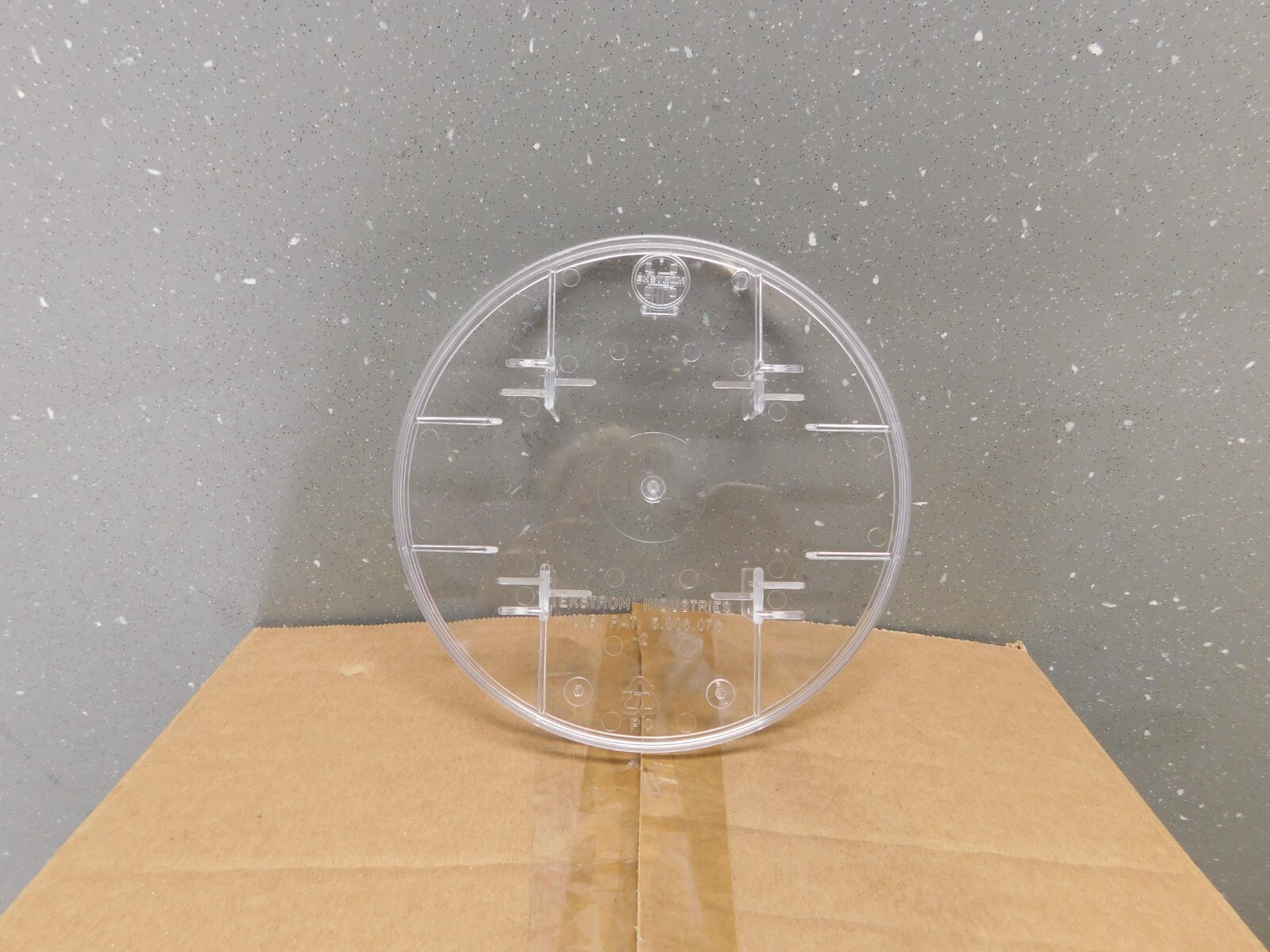 (50) Ekstrom Brooks 1-6002 Blank Clear Plastic Electric Meter Socket Covers