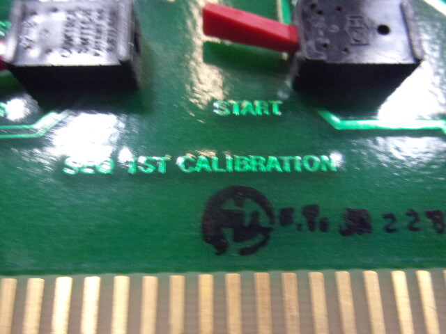 Universal Instruments SEQ TEST CALIBRATION 25537 REV A