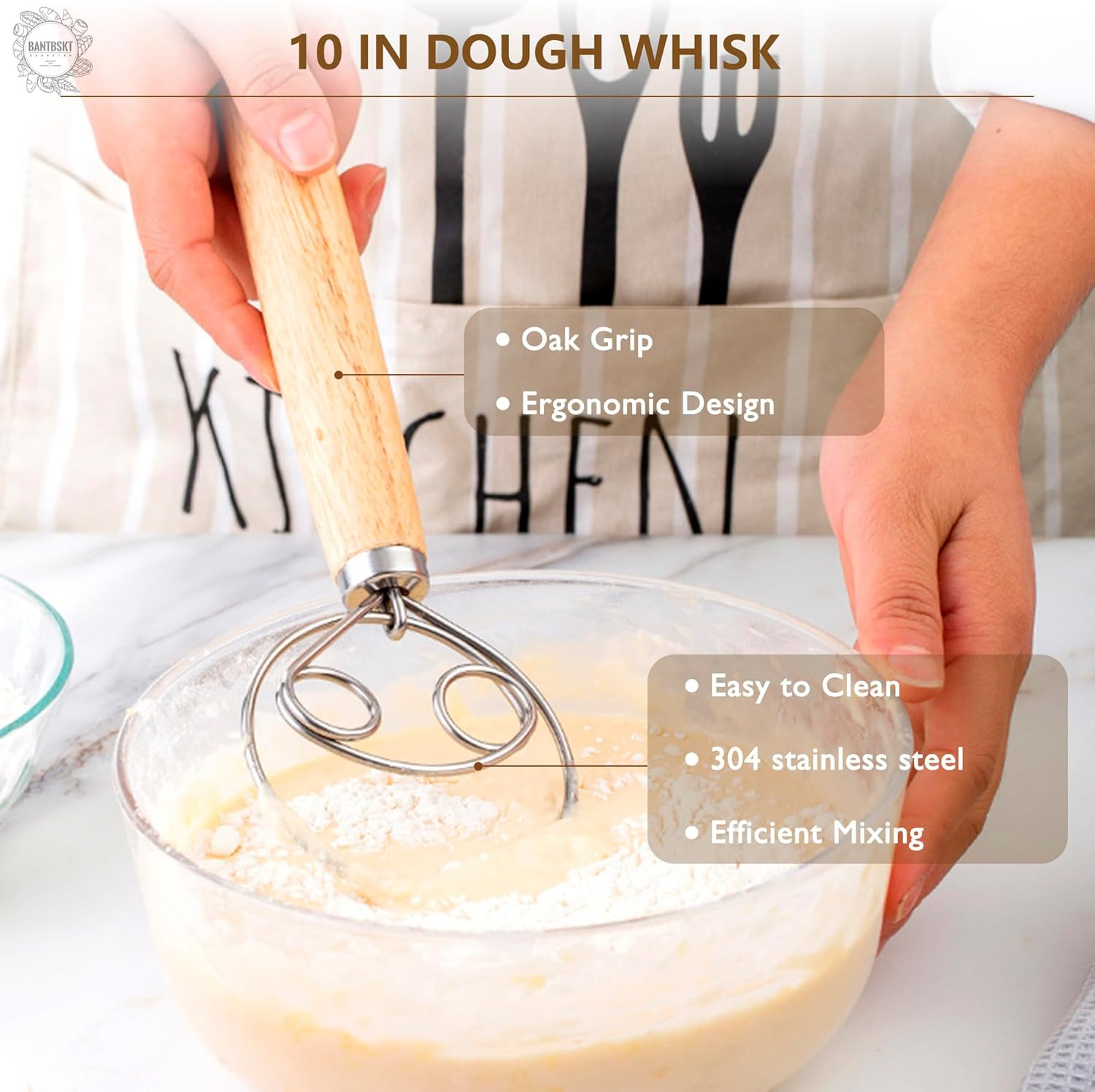 Complete Sourdough Starter Kit, Sourdough Bread Baking Supplies, Banneton Bread