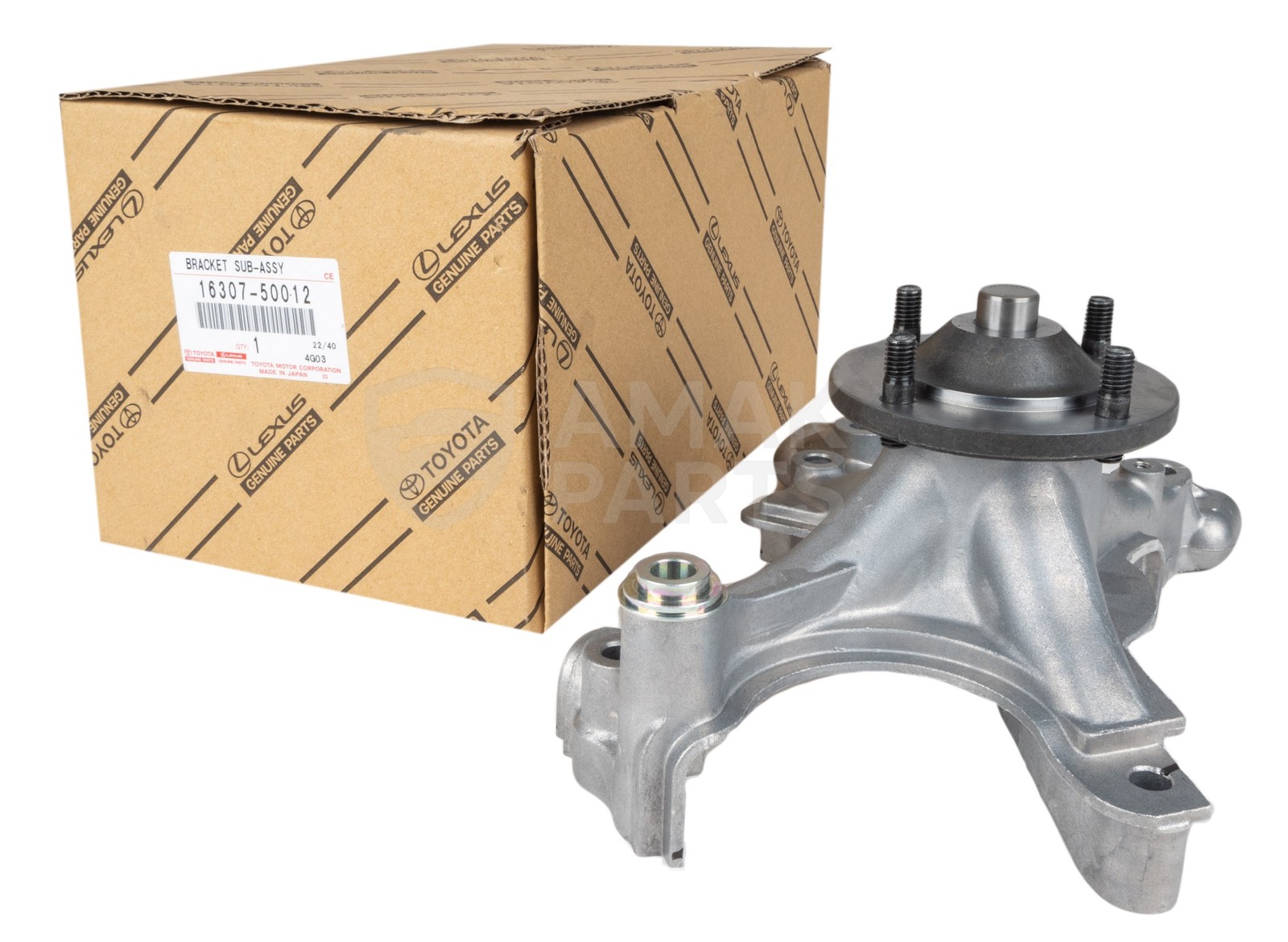 Genuine OEM Cooling Fan Bracket for Lexus Toyota 16307-50012 1630750012