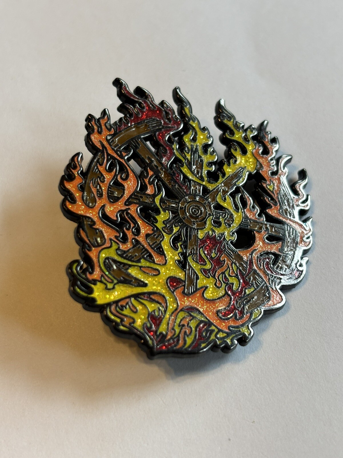 Mark Serlo Studios Grateful Dead Wheel Black Pin 52/150