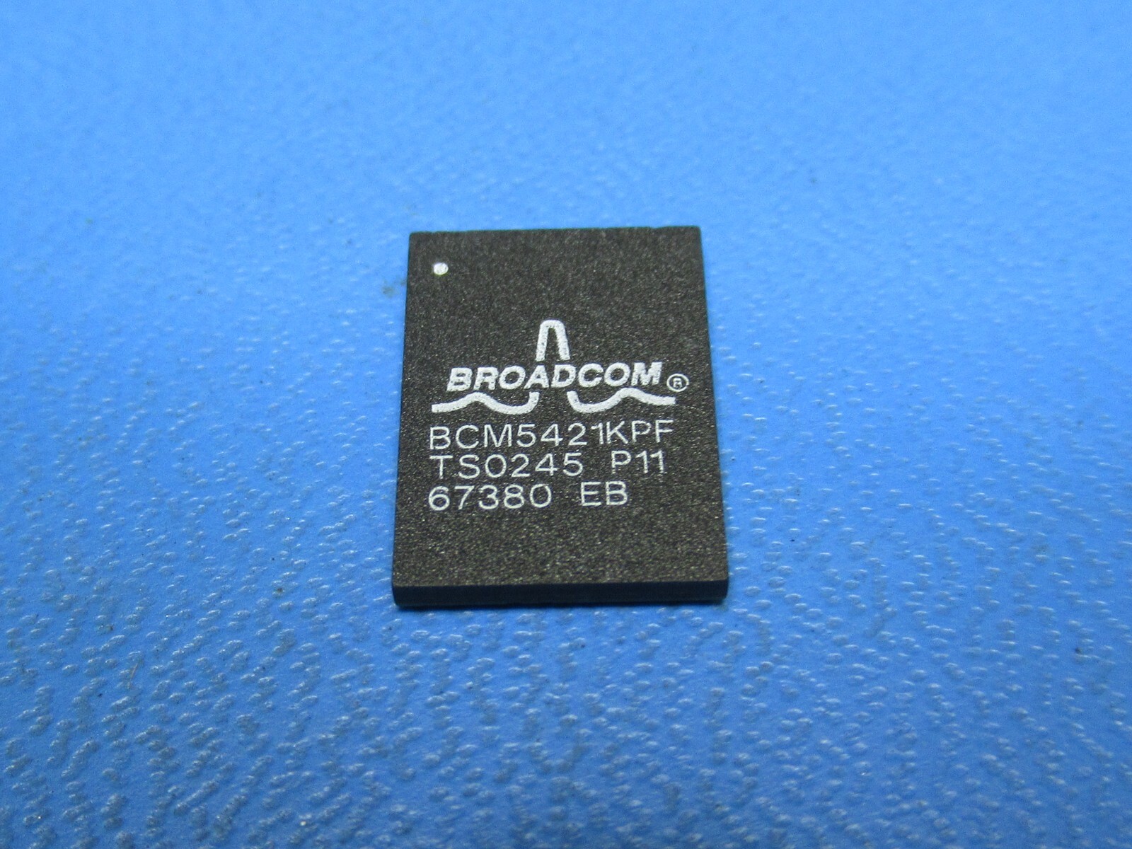 (1) BCM5421KPF 117 PIN BGA 10/100/1000 BASE-T GIGABIT COPPER TRANSCEIVER READ ME