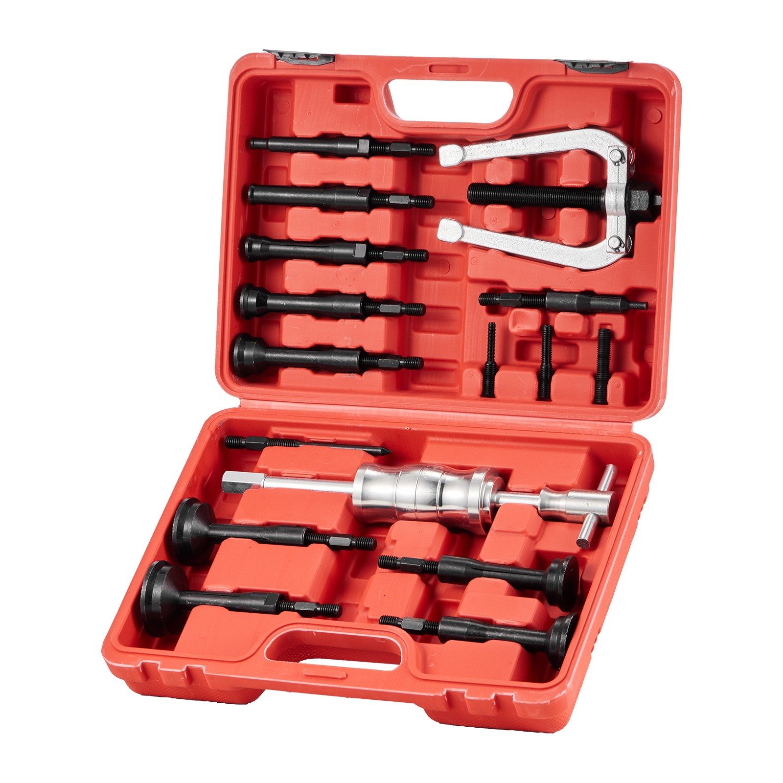 VEVOR 16pcs Blind Hole Bearing Puller Internal Extractor Remover Slide Hammer