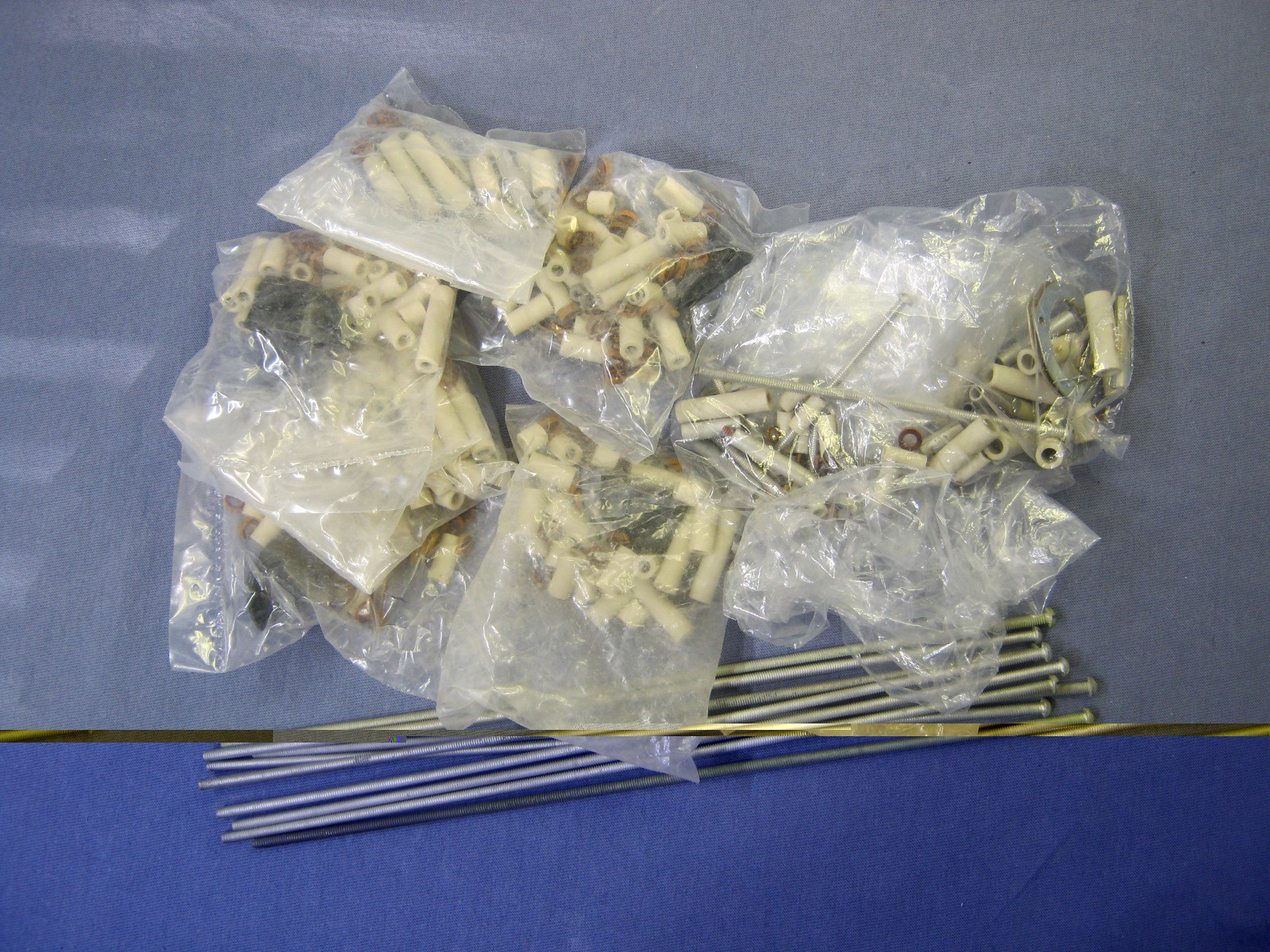 WAFER SWITCH HARDWARE MOSTLY FROM CENTRALAB P272 8 IN USED VERY GOOD