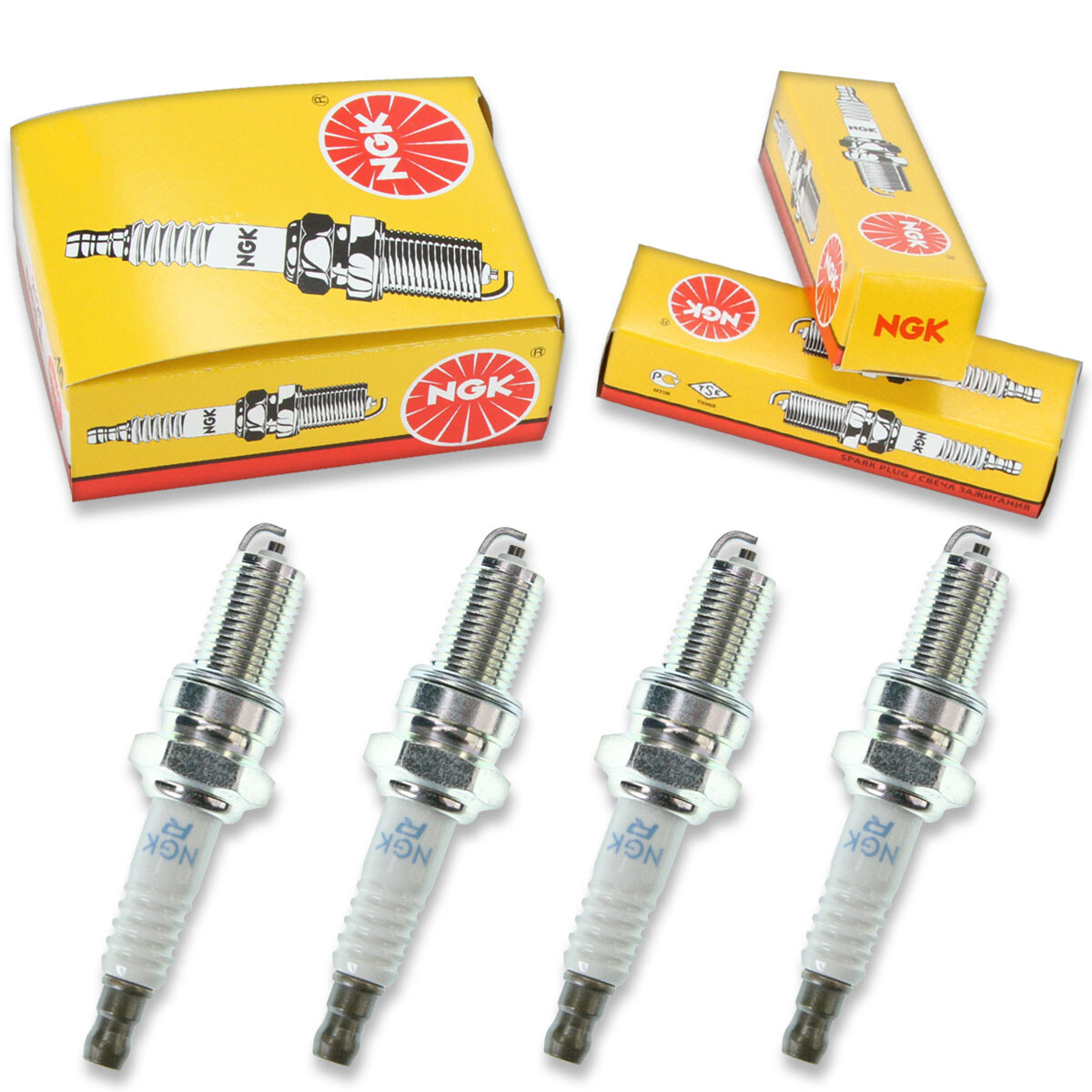 4 pc NGK 3108 DPR6EB-9 Standard Spark Plugs for 94709-00418 94702-00418 ch