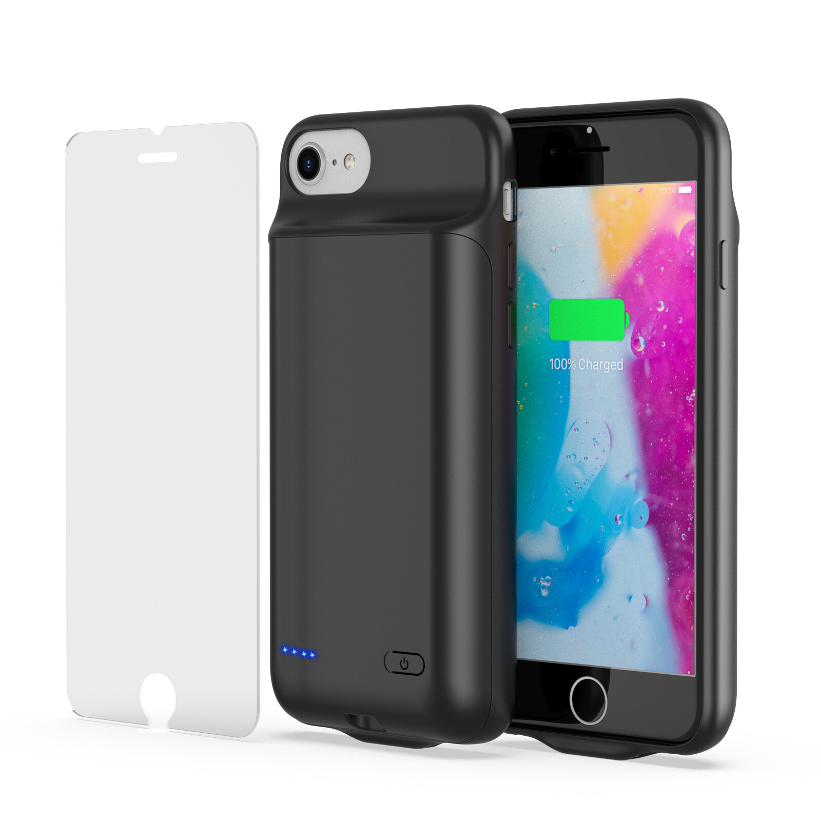 7000mAh Battery Case for iPhone 8/7/6s/6/SE Portable Protective Charging Case