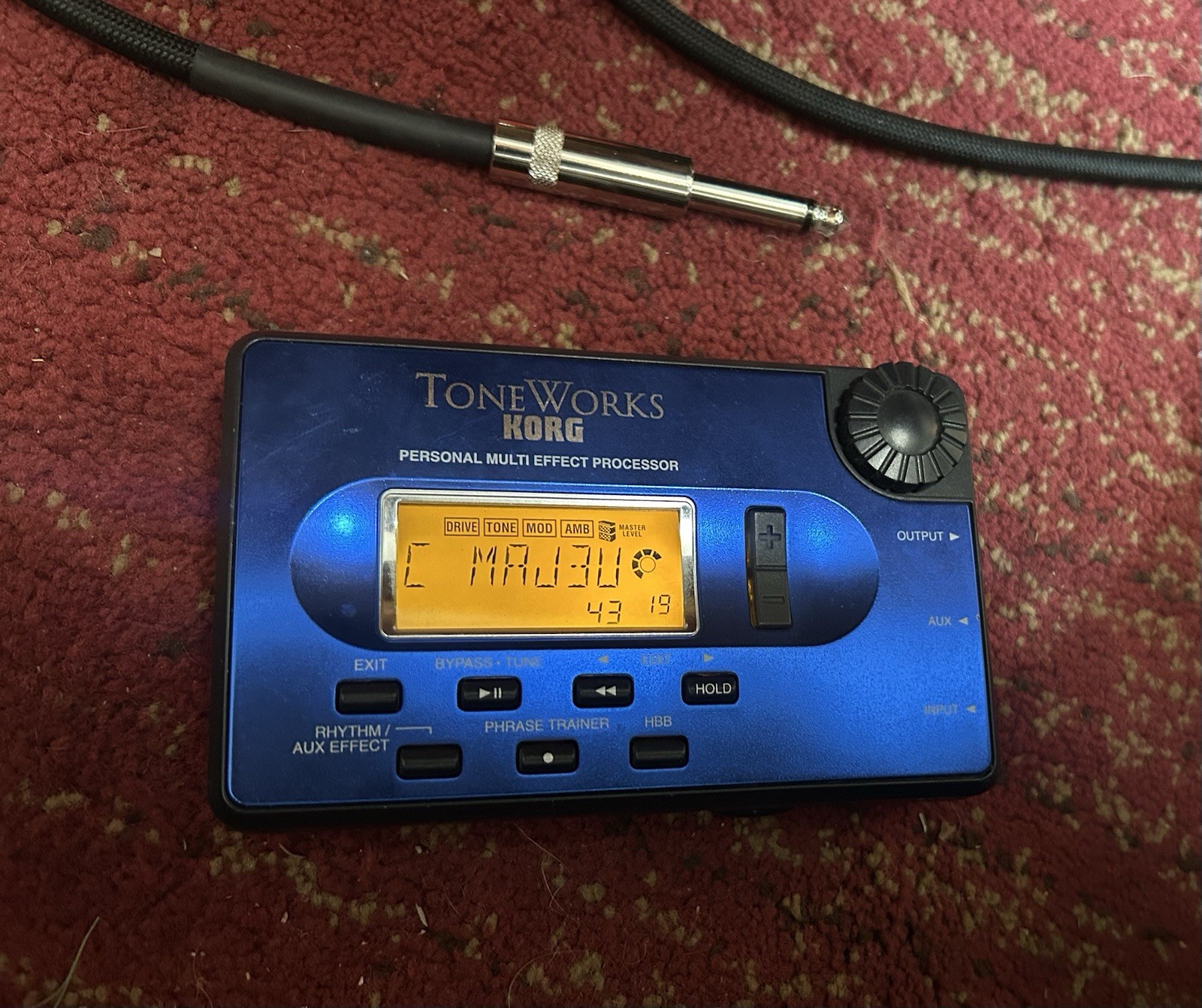Korg Pandora PX3 Digital Multi-Effects for Electric Guitar- Tested- Works Great
