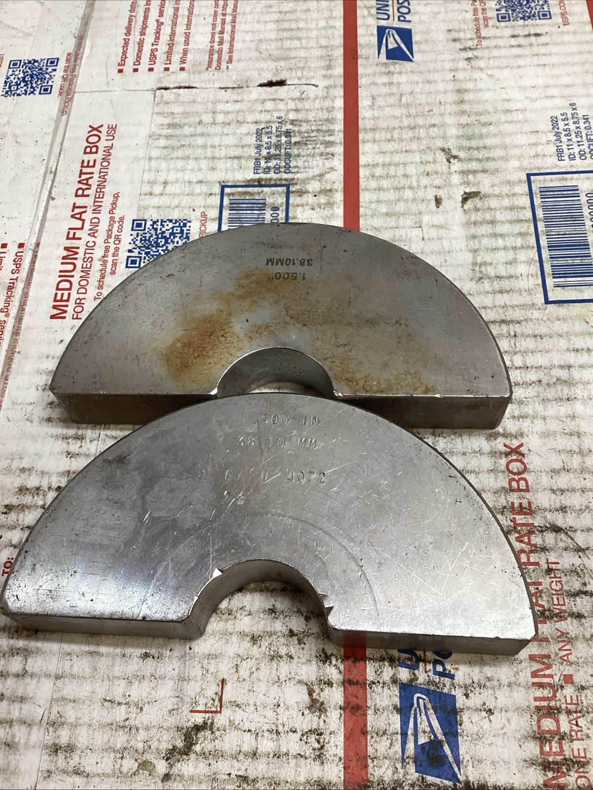 Tri Tool 304 1.5" 'Saddle' Die Set For 304 Tube Squaring Machine ED4U 4070