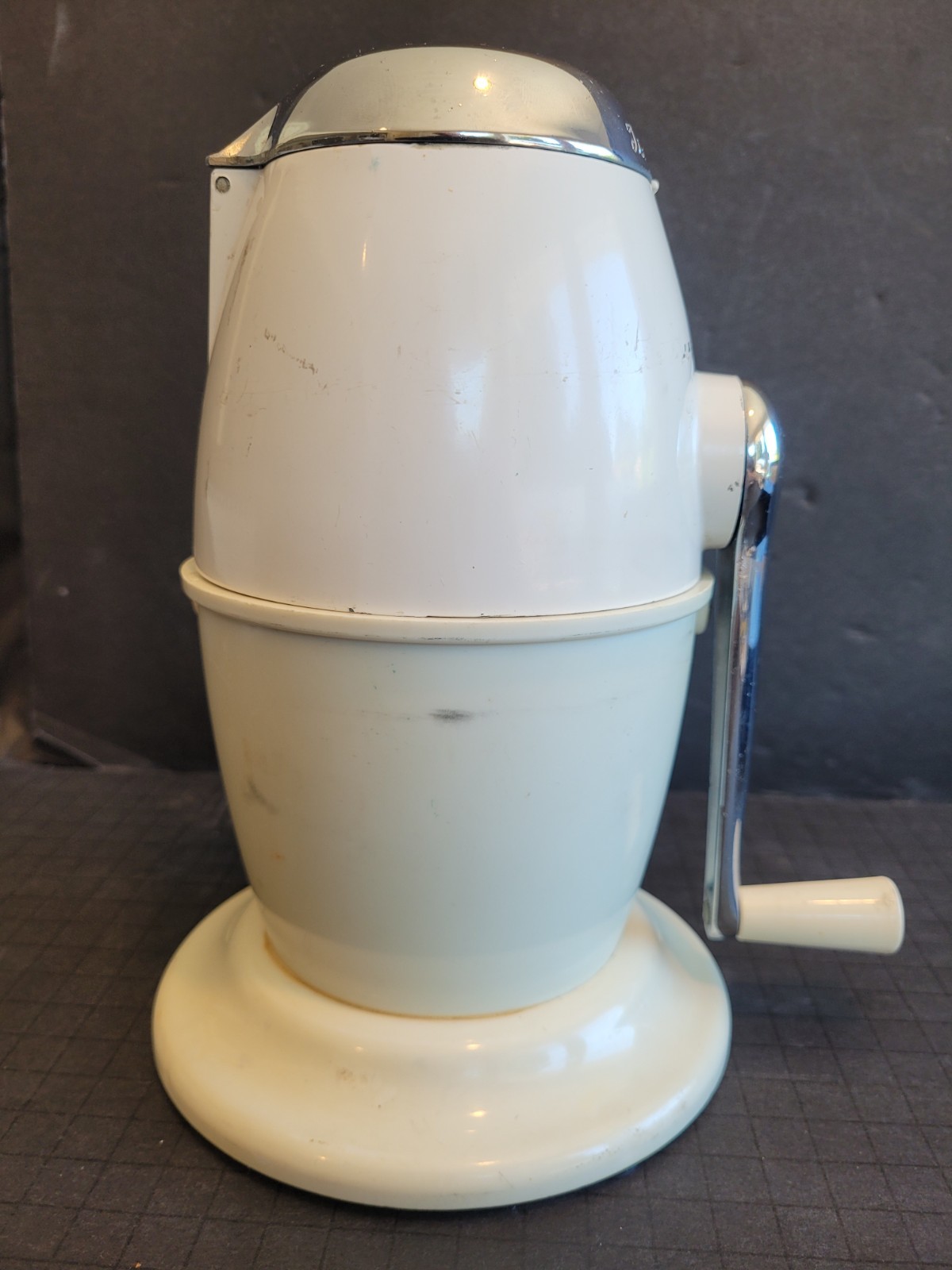 Vintage ICE-O-MAT Hand Crank Ice Crusher
