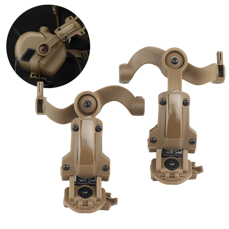 New Tactical Headset Rail for Adapter Helmet Arc Rail Adapter